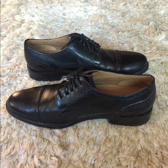 Cole Haan Madison Grand Cap Toe Oxford Black 8 - Picture 4 of 7